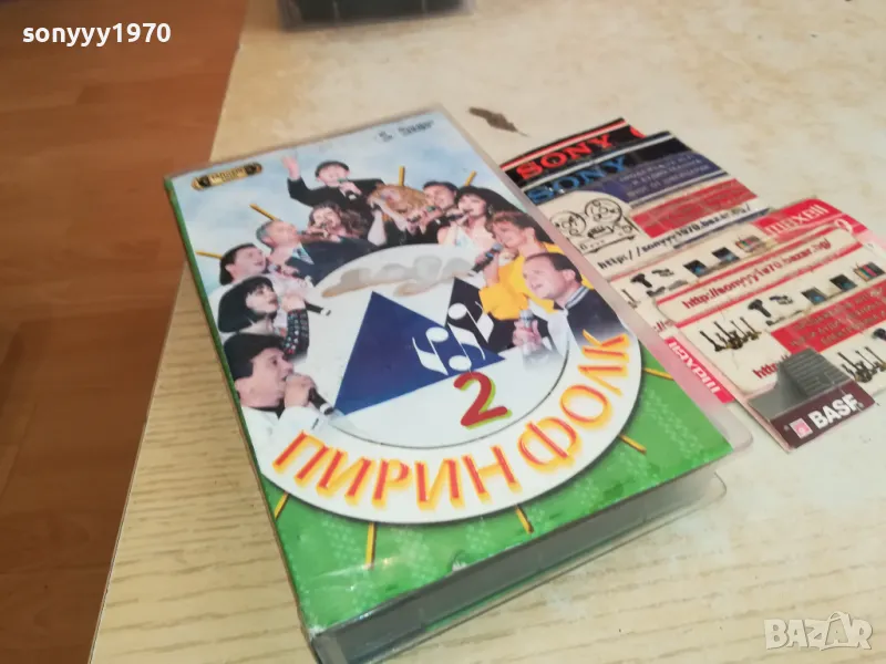ПИРИН ФОЛК 2-ORIGINAL VHS VIDEO TAPE 2904251946, снимка 1