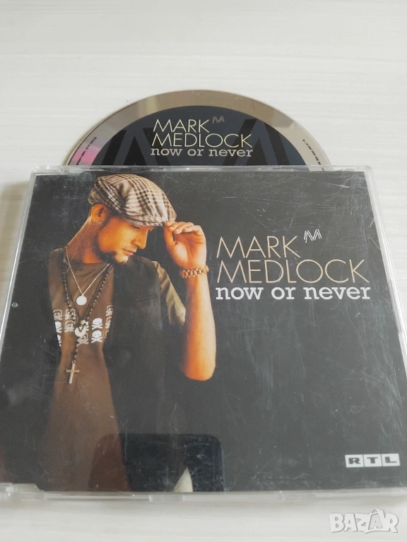 Mark Medlock ‎– Now Or Never - оригинален диск музика, снимка 1
