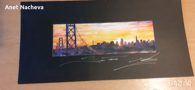 Картина-Мостът в Сан Франциско, снимка 1