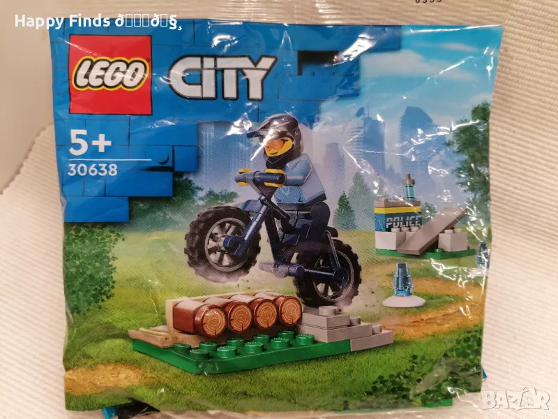 💕🧸 Lego Sity  ЛЕГО Сити - Обучение за полицейски велосипед , снимка 1