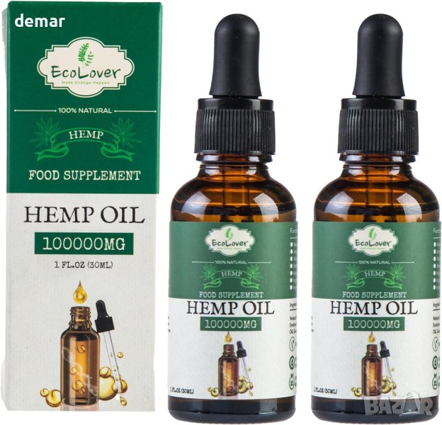 Веган масло за здраве на ставите Омега 3-6-9, 2 бр. х 30 мл, снимка 1