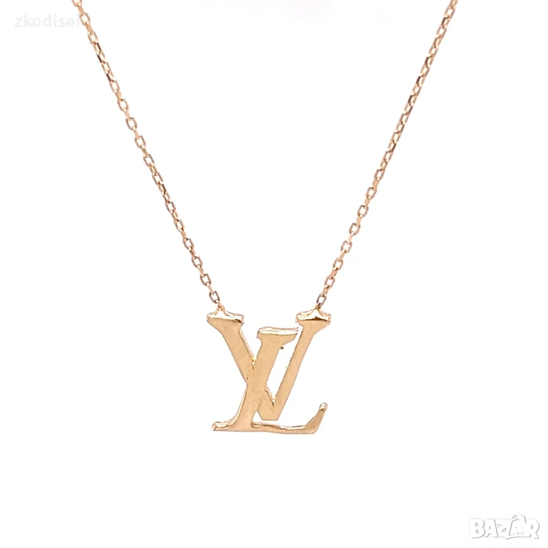 Златно колие Louis Vuitton 1,60гр. 40,0см. 14кр. проба:585 модел:36293-6, снимка 1