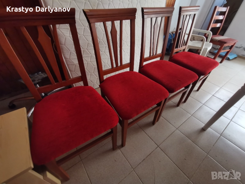 Трапезни Столове от Истинско Черешово Дърво Поръчково, снимка 1