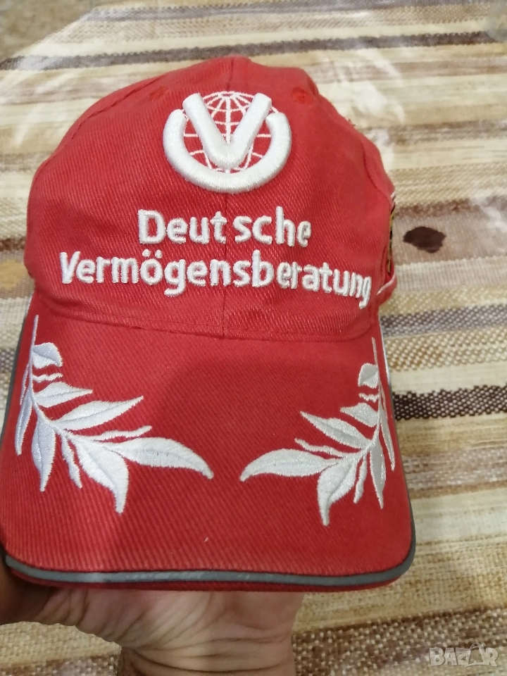 Шапка Михаел Шумахер / Michael Schumacher Ferrari, снимка 1