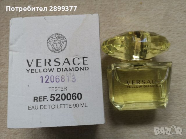 VERSACE YELLOW DIAMOND EDT 90 ML, снимка 2 - Дамски парфюми - 37215014