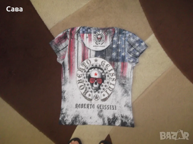 Тениска ROBERTO GEISSINI   дамска,2-3ХЛ, снимка 2 - Тениски - 51160821