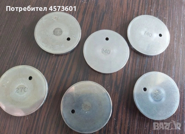 Шайби за реглаж на клапани Suzuki