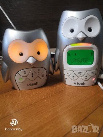 Цифров бебефон Vtech BM2300, температурен датчик и нощна лампа, обхват на действие 300 м, снимка 2 - Друга електроника - 44357811