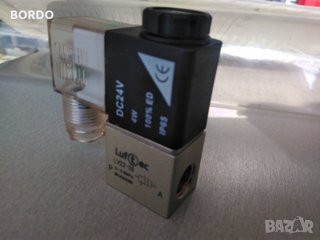 Пневматичен разпределител 1/4 с 1-бобина тип 2/2 LUFTEC