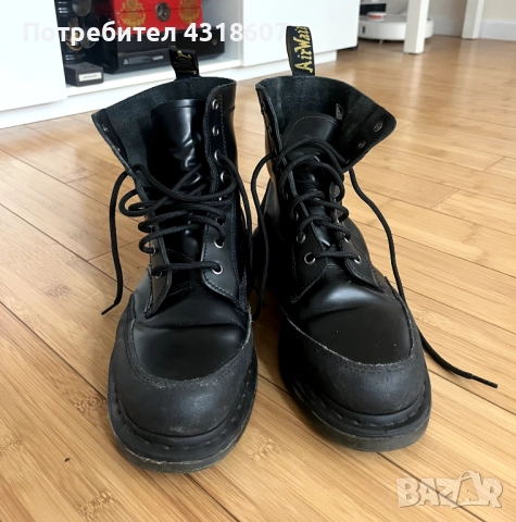 Ботуши Dr. Martens Guard Panel Leather Lace Up Boots (1460)