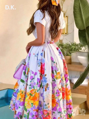 Чисто нова рокля С-М, снимка 2 - Рокли - 51596046