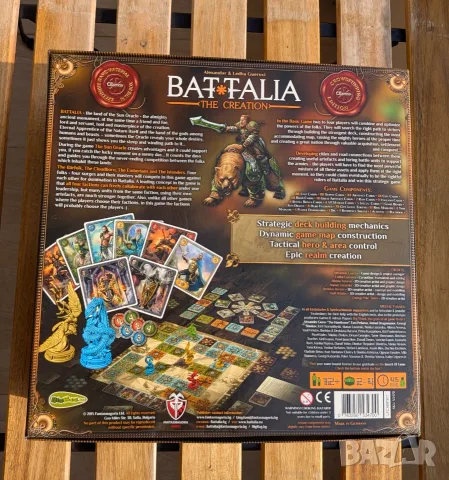 Battalia: The Creation CEdition / Kickstarter – стратегическа настолна игра, снимка 3 - Карти за игра - 56276004