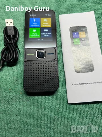 AI Т10 Гласов преводач, 137 езика, устройство за превод, снимка 6 - Друга електроника - 52241190
