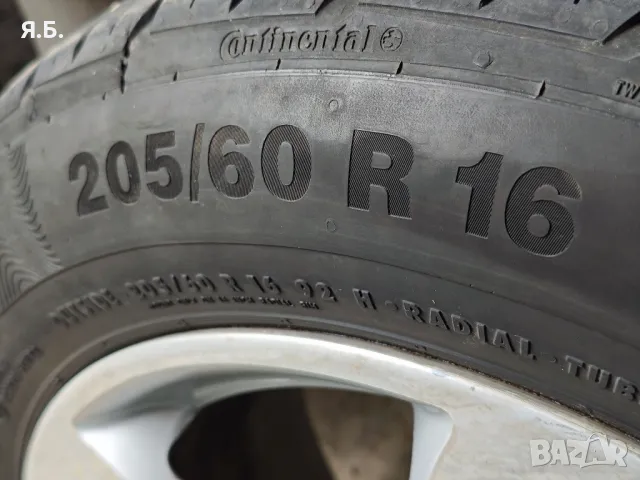 Оригинални джанти с гуми Continental за Мерцедес, снимка 6 - Гуми и джанти - 49646960