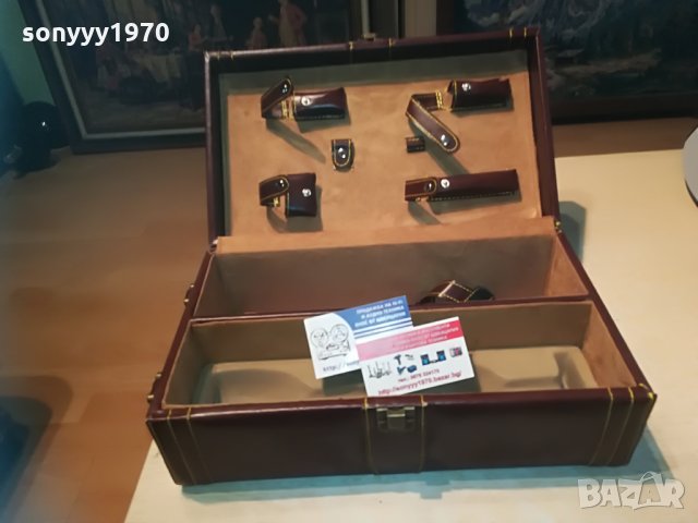 vertini-italy-висококачествен кожен куфар-35х21х13см, снимка 7 - Колекции - 29215759