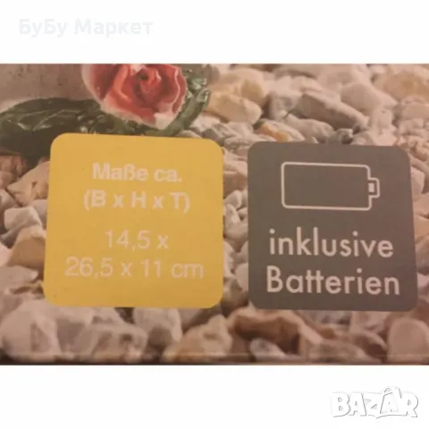 Светеща LED статуетка ангел In Ewiger Liebe – Символ на вечна любов и спокойствие, снимка 4 - Статуетки - 49064328