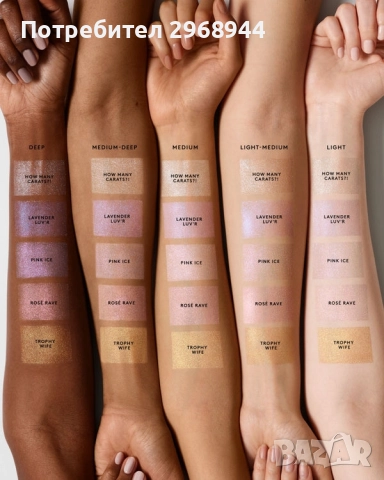 Fenty Diamond Bomb All- хайлайтер, снимка 5 - Декоративна козметика - 51853916