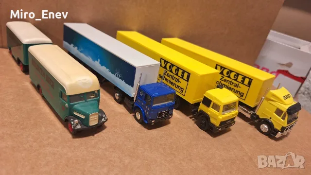 Модели на камиони в мащаб 1:87, снимка 9 - Колекции - 56461093