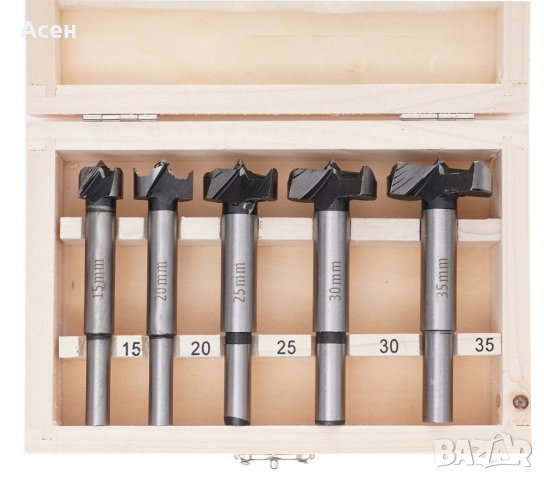 ФАК.ДДС СВРЕДЛА ЗА ПАНТИ 15-35ММ 5БР КОМПЛЕКТ, снимка 5 - Други инструменти - 40039598