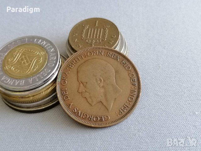 Монета - Великобритания - 1 пени | 1928г., снимка 2 - Нумизматика и бонистика - 37266715