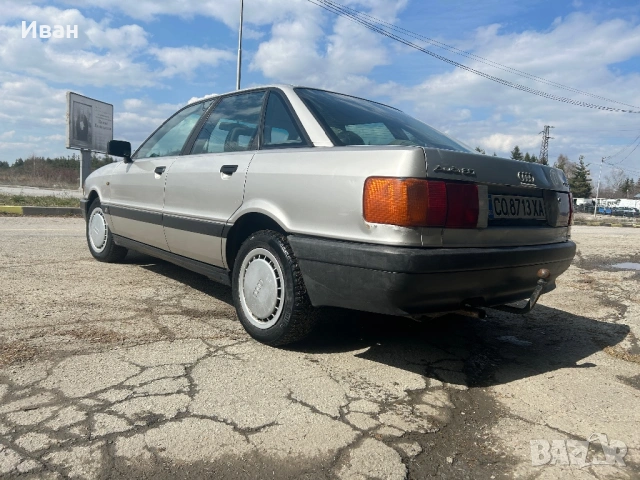 Audi 80 1.9 газ/бензин, снимка 4 - Автомобили и джипове - 53984738