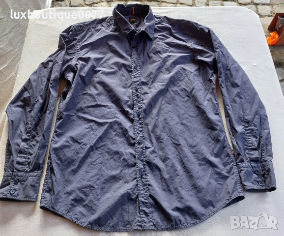 Чисто нова без етикет мъжка риза Boss L, снимка 2 - Ризи - 52656079