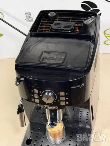 Кафемашина кафе автомат delonghi magnifica S с гаранция, снимка 3 - Кафемашини - 55997707