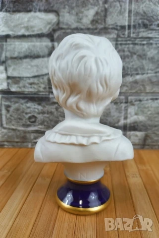Два бюста на Йохан Себастиан Бах и на момче, снимка 7 - Статуетки - 50526858