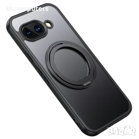 Google Pixel 9a MagSafe/ TPU + Acrylic + Metal Kickstand Удароустойчив Калъф и Протектор, снимка 2 - Калъфи, кейсове - 51122323