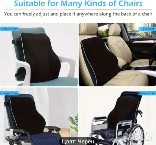 Ергономична Възглавница от мемори пяна , снимка 4 - Други стоки за дома - 50734748