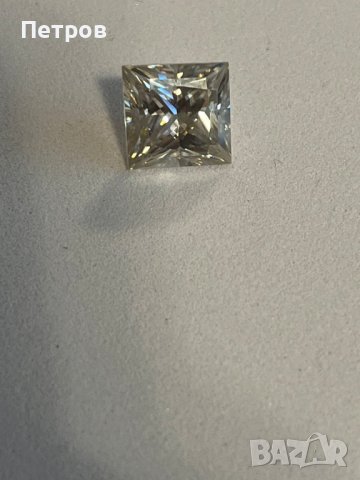 Мойсанит (Диамант), Принцес Шлайф-5.05карата ,9.77мм, снимка 3 - Други - 39052630
