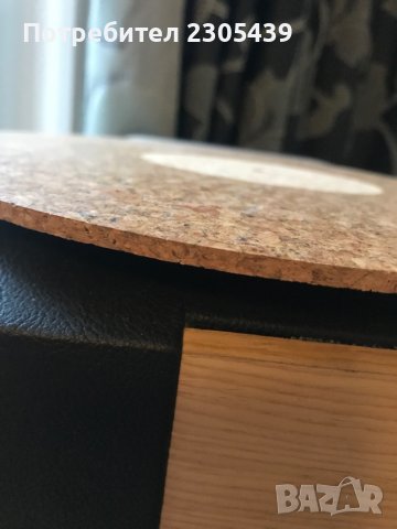 Коркова подложка за грамофон (platter mat), снимка 2 - Грамофони - 35143416