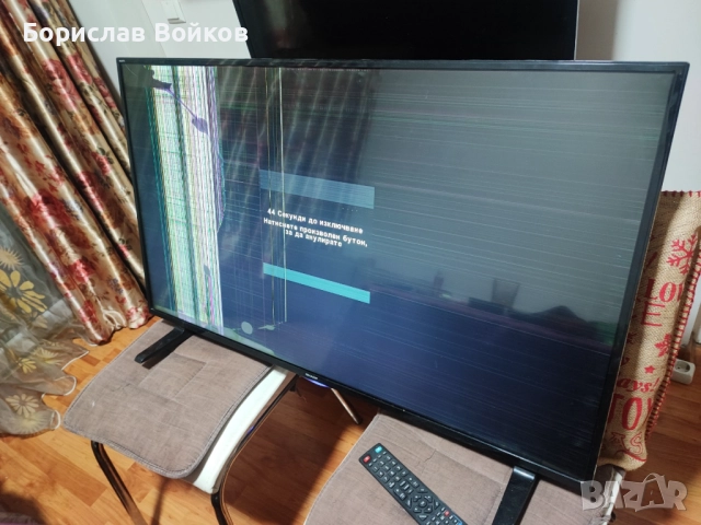 Sharp led tv 43 инча със дистанционно 