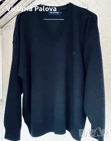 Пуловер/блуза PAULO & RODRIGO  с V деколте, снимка 4 - Блузи - 48738624