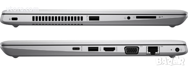 Лаптоп HP ProBook 430 G5 Intel Core i3-7100U 2.4GHz; 8GB DDR4; 256GB M.2 NVMe SSD; 13.3" 1366x768 WX, снимка 5 - Лаптопи за дома - 52060498