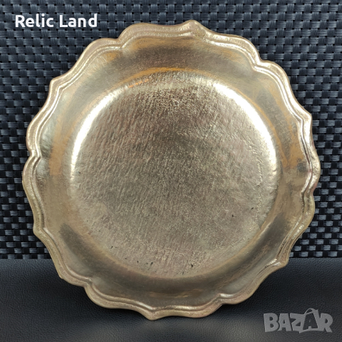 Масивна бронзова фруктиера, снимка 5 - Антикварни и старинни предмети - 44558764