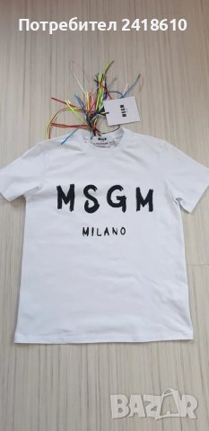 MSGM Milano Cotton Womens Size S НОВО! ОРИГИНАЛ! Дамска Tениска!, снимка 8 - Тениски - 50104328