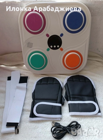 Интелигентна музикална боксова машина с Bluetooth – Тренирай с ритъм и светлина