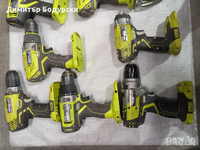 СЕТ  ОТ  Ryobi  винтоверт , снимка 4 - Винтоверти - 56277219