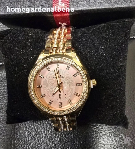 Дамски луксозни часовници с кристали — метална верижка — различни модели и цветове, снимка 10 - Дамски - 54233069