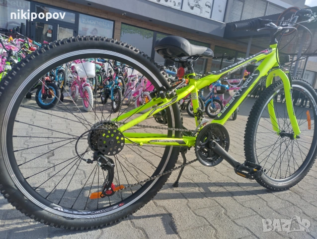 BG Велосипед 26" CYBER жълт, снимка 5 - Велосипеди - 54261212