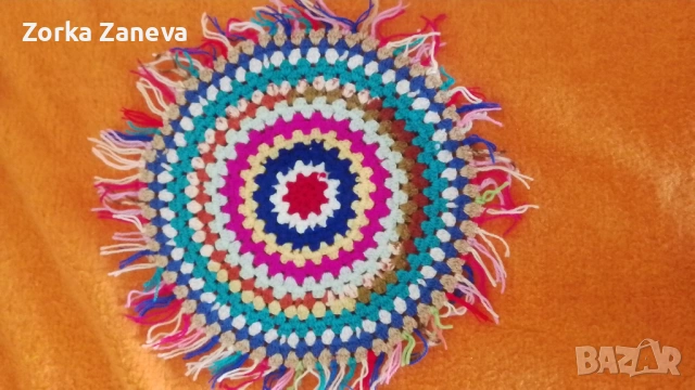 Възглавнички за стол,домашноплетени., снимка 2 - Декорация за дома - 53964417