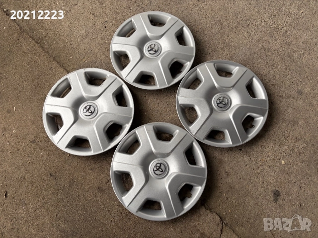 4 броя оригинални тасове за Тоyota Yaris 14, снимка 5 - Аксесоари и консумативи - 52663477