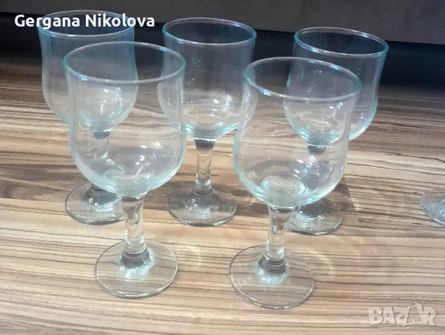 Стъклени чаши за вода и алкохол , снимка 4 - Чаши - 55835422