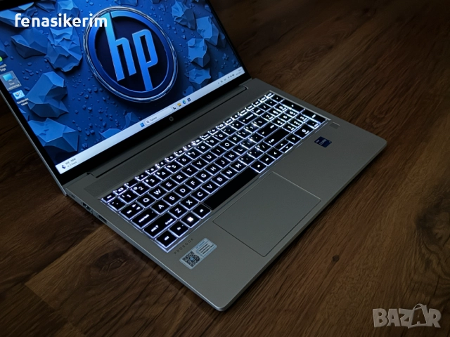 НОВ 15.6' Full HD Core i7-1255u HP ProBook 450 G9 16GB DDR4/512GB NVMe/Подсветкa/Бат 8ч, снимка 5 - Лаптопи за работа - 52584833