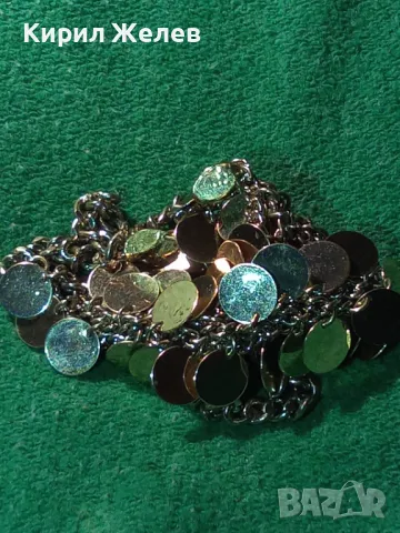 ЕФЕКТНА ЕТНО АРТ СТИЛ ЗЛАТИСТА ОГЪРЛИЦА КОЛИЕ 26959, снимка 11 - Колиета, медальони, синджири - 47298483