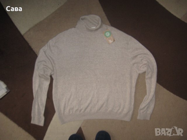Поло C&A  мъжко,2-3-4ХЛ, снимка 5 - Пуловери - 44246911