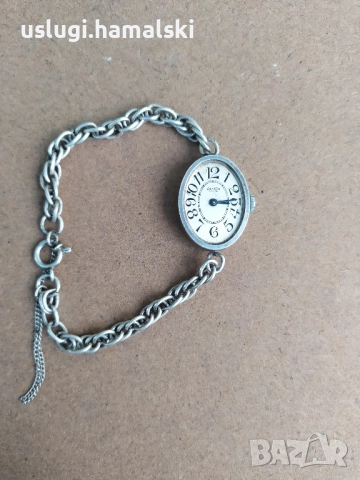 Стар сребърен часовник 2, снимка 1