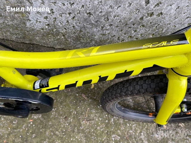 Детски велосипед, колело Scott Scale RC 16, снимка 18 - Детски велосипеди, триколки и коли - 52507679
