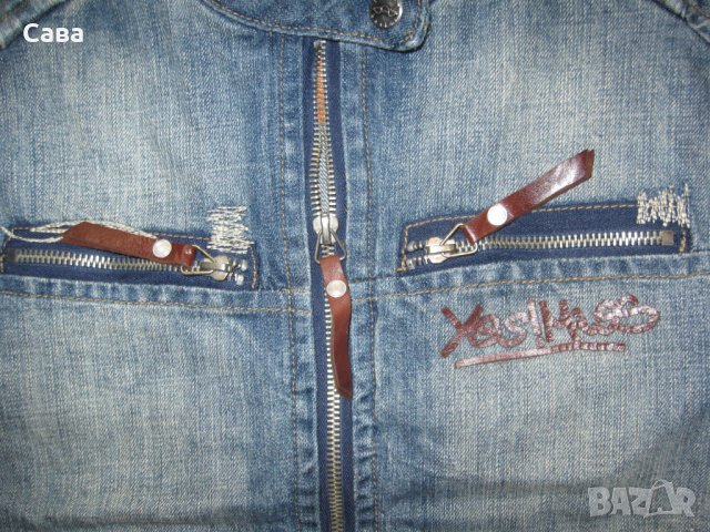 дънково яке YES!MISS  дамско,С-М, снимка 4 - Якета - 37646855